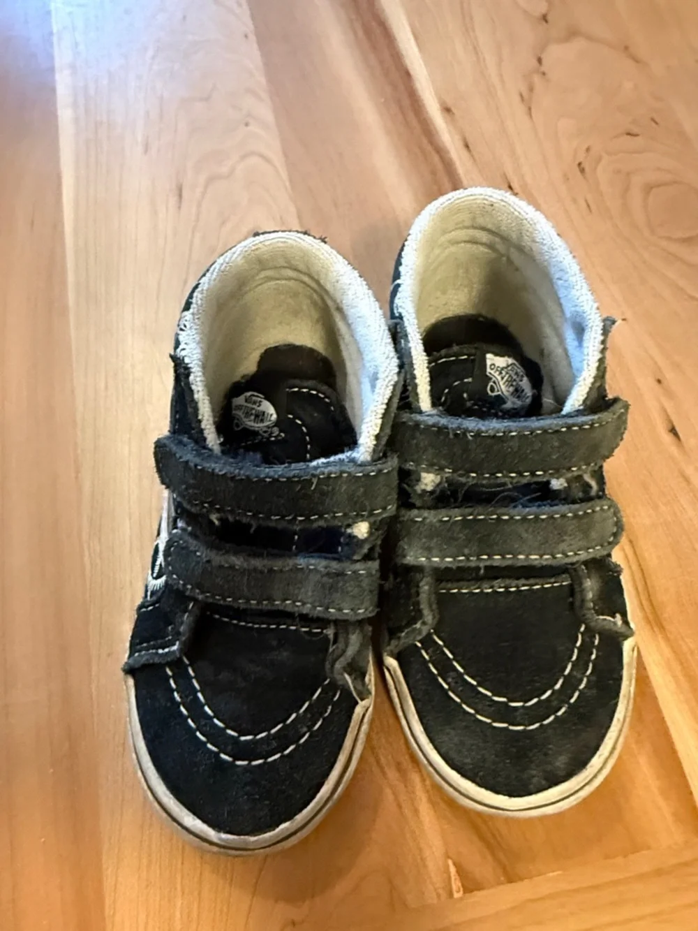 Vans very worn